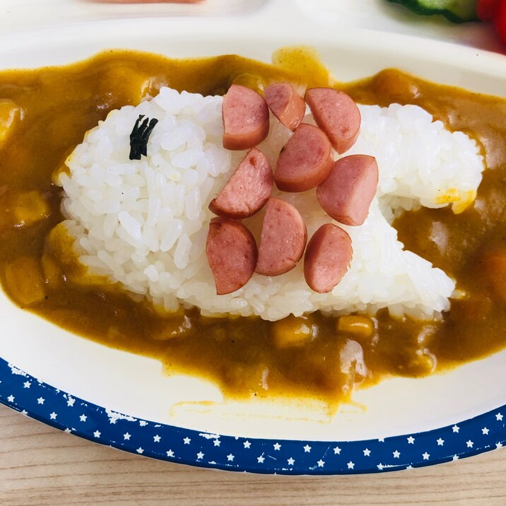 鯉のぼりカレープレート